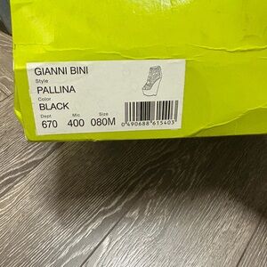 Gianni Bini Black Pallini Heels